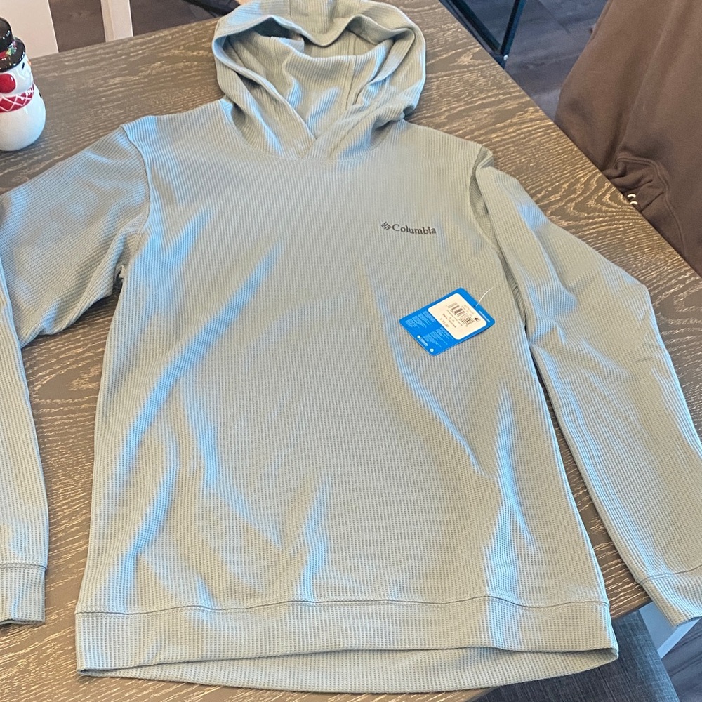 Columbia Men's Light Blue Hoodie